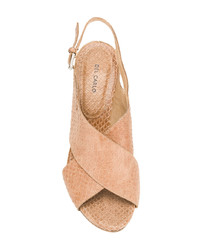 Del Carlo Cross Strap Sandals