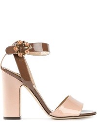 Dolce & Gabbana Chunky Heel Sandals