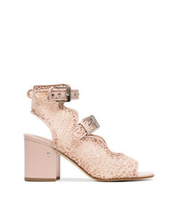 Laurence Dacade Pink Noe 70 Lace Sandals