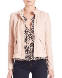 Rebecca Taylor Perforated Leather Jacket