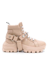 Miu Miu Embellished Strap Boots