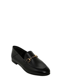 Gucci 10mm Brixton Leather Loafers