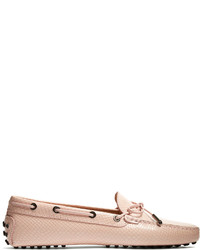Tod's Gommini Lace Up Leather Loafers