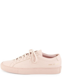 Common Projects Achilles Leather Low Top Sneaker Blush