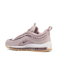 Nike Air Max 97 Ultra 17 Si Cutout Mesh And Leather Sneakers