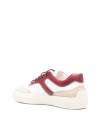 Tod's Competition Lace Up Leather Sneakers