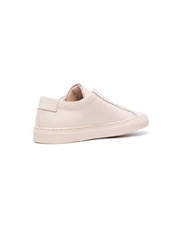Common Projects Nude Achilles Leather Sneakers