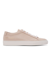 Common Projects Pink Original Achilles Low Sneakers