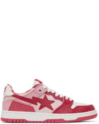 BAPE Pink Sta 2 Sneakers