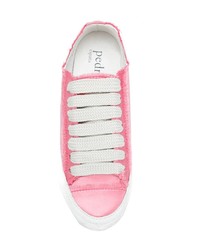 Pedro Garcia Raw Edge Lace Up Sneakers