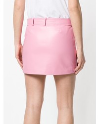 Manokhi Biker Mini Skirt