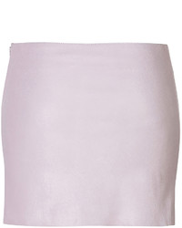 Jitrois Leather Mini Skirt