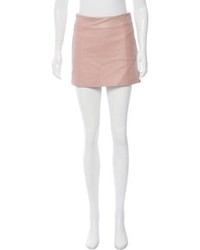 Alexander Wang T By Leather Mini Skirt