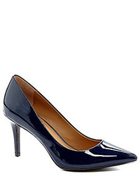 Calvin Klein Gayle Patent Leather Pointed Toe Pumps