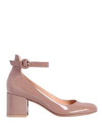 Gianvito Rossi 60mm Mary Jane Patent Leather Pumps