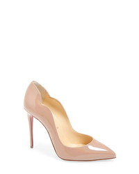 Christian Louboutin Hot Chick Scalloped Pointed Toe Pump