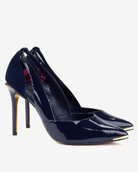 Ted Baker Jiena Cut Out Leather Court Shoes