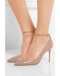 Jimmy Choo Lucy 85 Leather Pumps Antique Rose