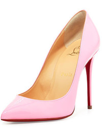 Christian Louboutin Pigalle Follies Patent 100mm Red Sole Pump