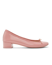 Repetto Pink Patent Lou 30 Ballerina Heels