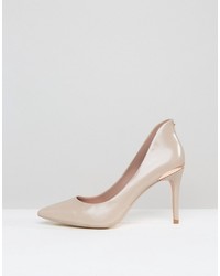 Ted Baker Saviy Nude Leather Pumps