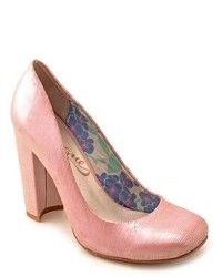 Vogue Confection Pop Pink Leather Pumps Heels Shoes