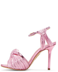 Charlotte Olympia Pink Broadway 95 Sandals
