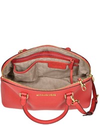 Cindy medium saffiano discount leather dome satchel