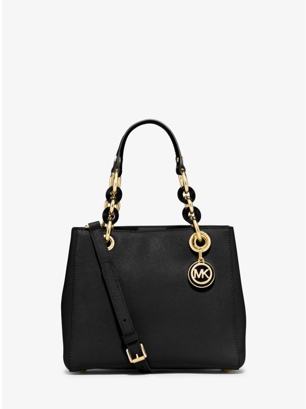 Cynthia small hot sale leather satchel