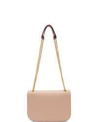 Valentino Pink Garavani Small Vlock Shoulder Bag