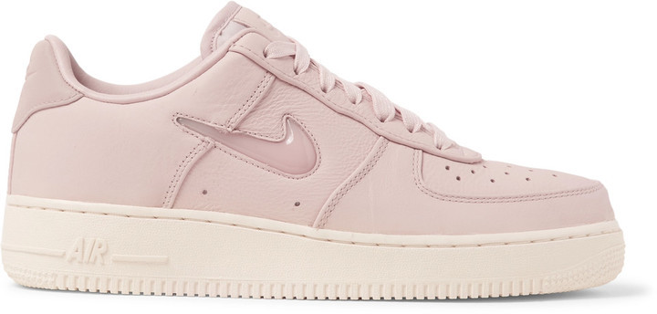 nike air force pink leather