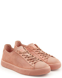 Puma Perforated Leather Sneakers