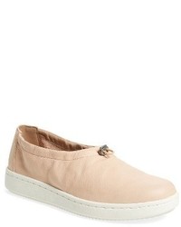 Eileen Fisher Washed Leather Sneaker