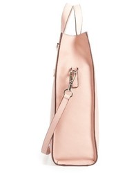 Louise et Cie Alise Leather Tote Pink