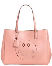 Anya Hindmarch Edbury Smiley Perforated Leather Tote