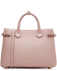 Burberry Shoes Accessories The Medium Banner Leather Tote