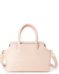 Forever 21 Classic Faux Leather Mini Satchel