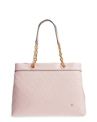 Tory Burch Fleming Triple Compartt Leather Tote
