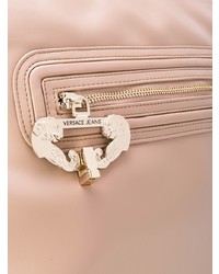 Versace Jeans Logo Zip Tote Bag