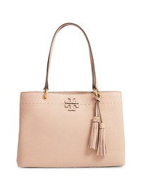 Tory Burch Mcgraw Triple Compartt Leather Satchel