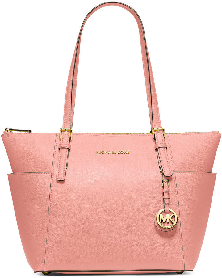 michael kors pale pink handbag