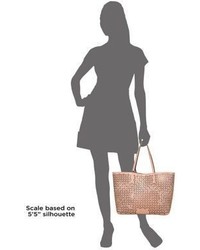 Elizabeth and James Perforated Leather Tote