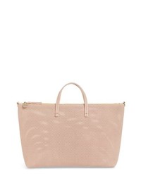 Clare V. Perforated Leather Tote