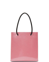 Balenciaga Pink Glitter Everyday Shopping Tote