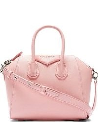 Givenchy Pink Leather Antigona Sugar Mini Shoulder Bag