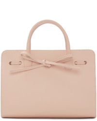 Mansur Gavriel Pink Leather Mini Sun Tote