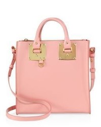Sophie Hulme Square Albion Leather Tote