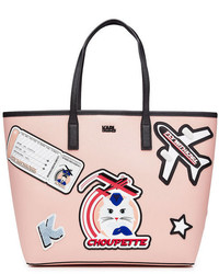 Karl Lagerfeld Tote With Patches