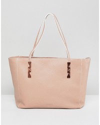 Ted Baker Unlined Soft Leather Zip Tote