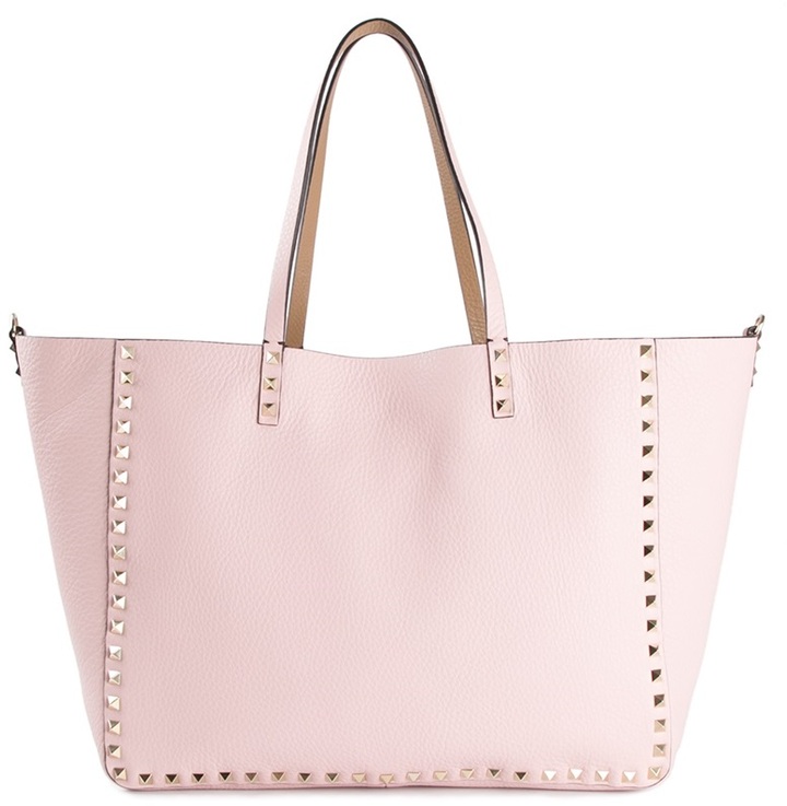 VALENTINO Rockstud Hand Bag Tote Bag leather Women Pink – Japan second hand  luxury bags online supplier Arigatou Share Japan